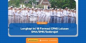 formasi cpns lulusan sma