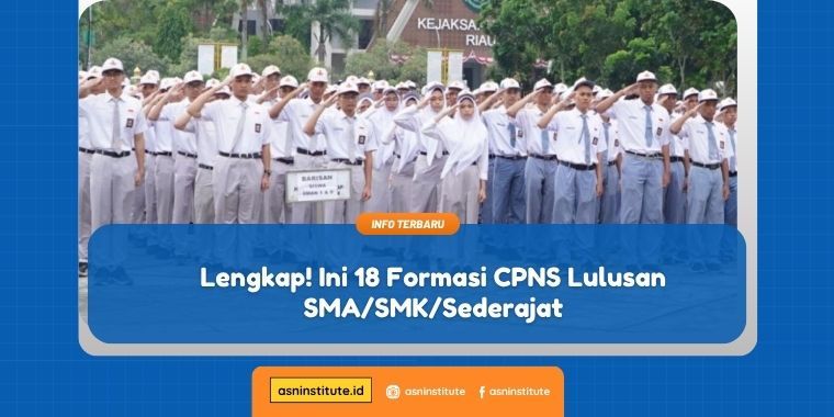 formasi cpns lulusan sma