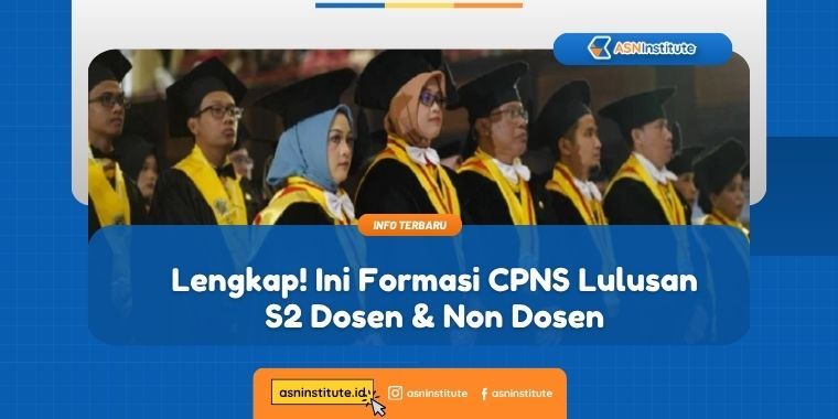 Home 30 formasi cpns lulusan s2